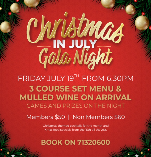 Christmas in July at Semaphore Hotel